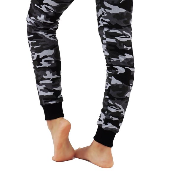 Camouflage Jogger Sweatpants with Pockets 504 - Picture 3 of 4